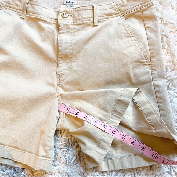 L.L. Bean | Favorite Fit 6inch Shorts, Organic Cotton, Size 16R - Picture 12 of 12